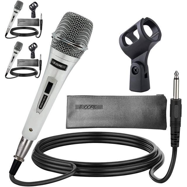 ND 909 CHROME 3PCS 5 Core Inc  Microphones